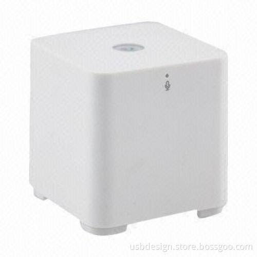 Mini Bluetooth Box Speaker, Made of ABS Material, Built-in Rechargeable Li-ion Battery